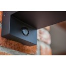 Lutec 5288802012 Außenwandleuchte mit Bewegungssensor Flair 1x40W | E27 | IP44