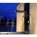 Lutec 5626001118 Außenwandleuchte Trumpet 1x11W | 4000K | IP54 - kleinere Variante, verstellbarer Kopf