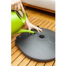 Lutec 6910802335 LED tragbare Außen Solarleuchte Poppy 1x8W | 3000K | IP54 - einzigartiges Design, Bluetooth-Lautsprecher