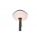 Lutec 6910802335 LED tragbare Außen Solarleuchte Poppy 1x8W | 3000K | IP54 - einzigartiges Design, Bluetooth-Lautsprecher