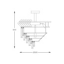 Zuma Line 003064-026661 Deckenleuchte LYON E14