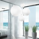 Ideal Lux 032122 Decken 1x60W sívtidlo Mapa | E27 - weiß