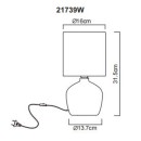 Globo MARBLE 21739W Tischlampe E14