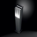 Ideal Lux Außenleuchte Marte PT1 1x60W E27 - grau
