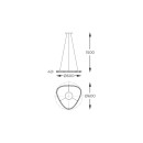 Zuma Line 003064-028413 LED Pendelleuchte ATHESA integrierte LED-Quelle