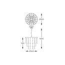 Zuma Line 003064-028381 Pendelleuchte NIRA E14