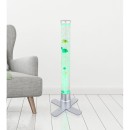 Globo 9017 LED Stehleuchte Mendoza 9x0,06W | 4lm | RGB-Silber