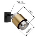 Globo 15560-1 Wandleuchte MILLEY E27