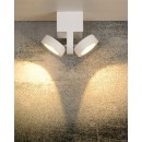 LED Deckenleuchte Lucide Mitrax 2x5W LED- dimmbar, moderne Eleganz