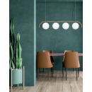 Italux PND-3300-4-BK Carimi | 5W G9