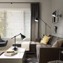 Ideal Lux 016399 Wandleuchte 1x60W Newton Nickel | E27 - Nickel