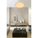 Globo 41749-22 LED Deckenleuchte Ovi 1x22W | 1600lm | 2700-4200-6500K - funkelnder Effekt, dimmbar, weiß, opal