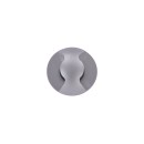 Italux PL-741-2E LED Außenwandleuchte Basilio 1x3W | 300lm | 3000K | IP65 - silber