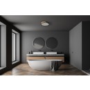 Italux PLF-13186-BK-WO LED Deckenleuchte Nastro | 24W LED | 2400lm | 3000K