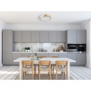 Italux PLF-13186-WH-WO LED Deckenleuchte Nastro | 24W LED | 2400lm | 3000K