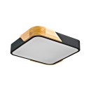 Italux PLF-13187-BK-WO LED Deckenleuchte Santer | 24W LED | 2400lm | 3000K