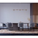 Italux PND-16374-5-COP-GD-3K Remdal integrierte LED-Quelle | 2300 lm