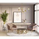 Italux PND-16374-6-COP-GD-3K Remdal integrierte LED-Quelle | 2700 lm