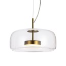 Italux PND-17760B-BRSS-CL LED Pendelleuchte Caste | 10W LED | 850lm | 3000K