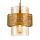 Italux PND-22132-1S-GD-AMB Pendelleuchte Vinoti E27