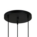 Italux PND-27812-3A-BK-SG Pendelleuchte Zulo E27