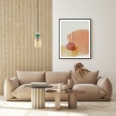 Italux PND-30263-1B-BRO-AMB Pendelleuchte Busco E27