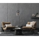 Italux PND-32453-1-BK+SG Pendelleuchte Nanesma E27