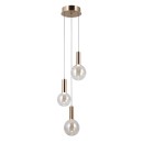 Italux PND-34378-3S-HBR LED Pendelleuchte Strela | 15W LED | 1188lm | 3000K