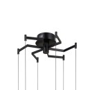 Italux PND-34395-6-BK LED Pendelleuchte Fuente | 30W LED | 1795lm | 3000K