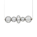 Italux PND-344221-5-BK LED Pendelleuchte Rabel | 18W LED | 1116lm | 3000K