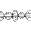 Italux PND-344221-5-BK LED Pendelleuchte Rabel | 18W LED | 1116lm | 3000K