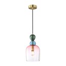 Italux PND-37462B-MC-GD Pendelleuchte Manso E14