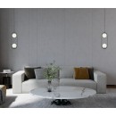 Italux PND-3965-2-BK Pendelleuchte Lupus G9