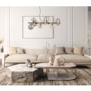 Italux PND-406007-10-HBR Pendelleuchte Canello G9