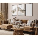 Italux PND-406007-7-HBR Pendelleuchte Canello G9