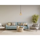 Italux PND-42361-1-BRO-AMB Pendelleuchte Favera | 1x40W E27