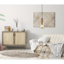 Italux PND-5581-1-BRO+AMB Sardo | 40W E27