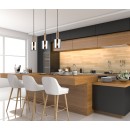 Italux PND-5581-3-BRO+SG Sardo | 40W E27