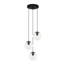 Italux PND-58867-3S-BK Pendelleuchte Sarpo E27
