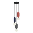 Italux PND-59815A-3-MLTI Pendelleuchte Lorenzo G9