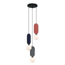 Italux PND-59815A-3-MLTI Pendelleuchte Lorenzo G9