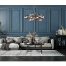 Italux PND-6161-15 CH+SM Marbelio G9