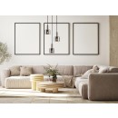 Italux PND-65342-3A-SC+SG Pendelleuchte Santia E27