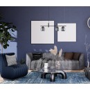 Italux PND-66892-3-BK-SG Pendelleuchte Servio E14