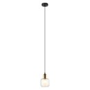 Italux PND-67594-1-BRO+CL Pendelleuchte Lamezia E27