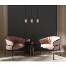 Italux PND-78901-3-BK+SG Pendelleuchte Kalula E27