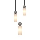 Italux PND-95331-3-BK Pendelleuchte Santos G9