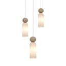 Italux PND-95331-3-BRSS Pendelleuchte Santos G9