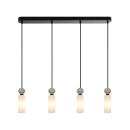 Italux PND-95331-4-BK Pendelleuchte Santos G9