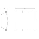 Globo 40403W2 Wandleuchte Paranja 1x60W | E27